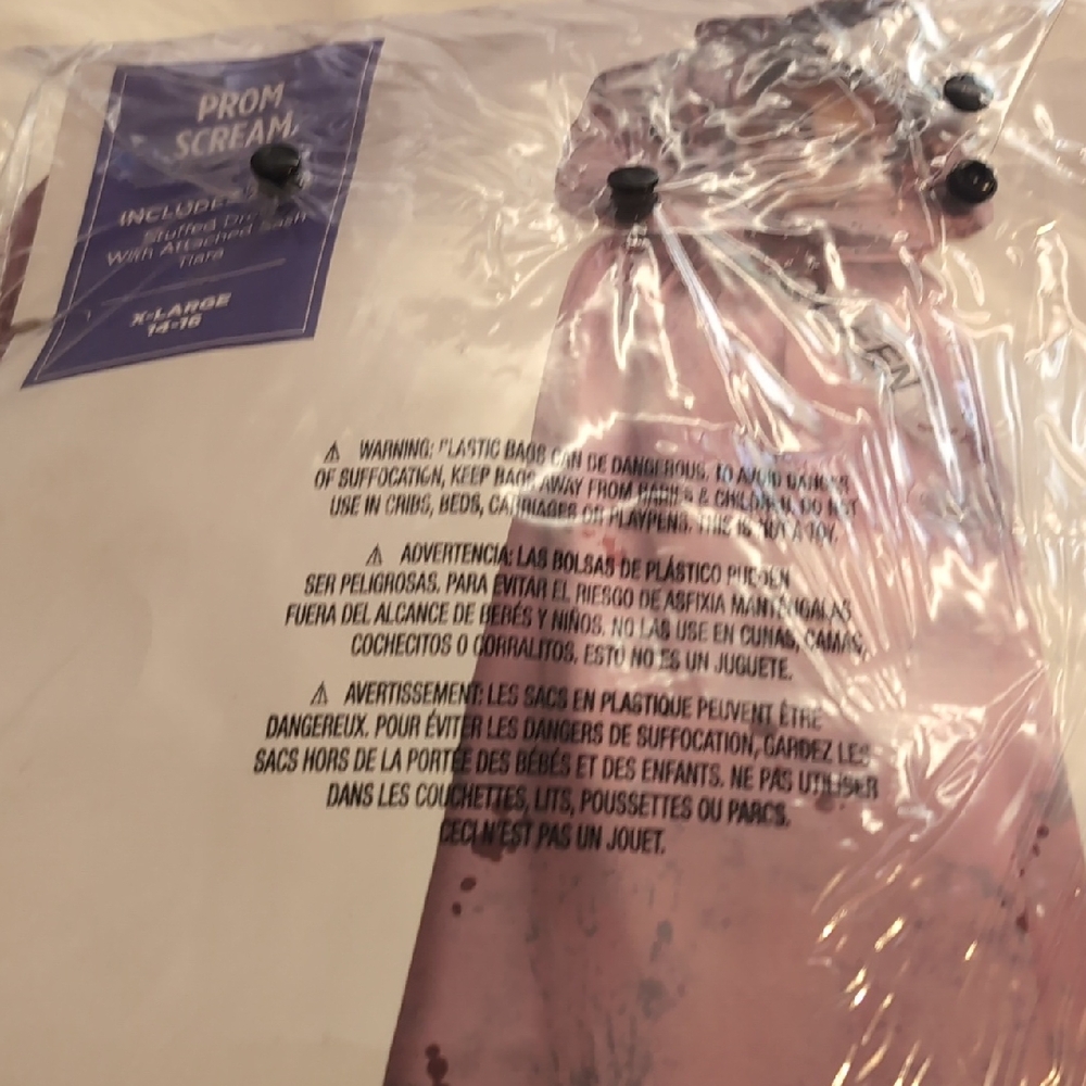 Pink Prom Scream Costume